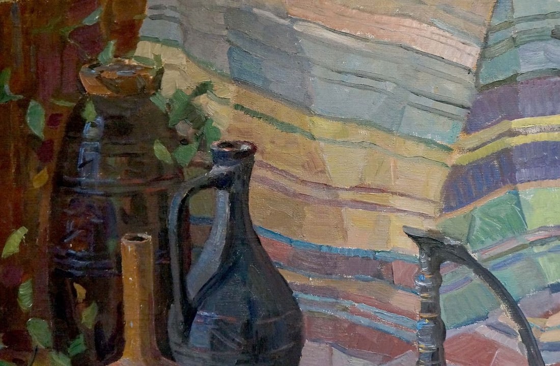 Oil painting East still life Afanasiev Nikolay Grigorievich - 5