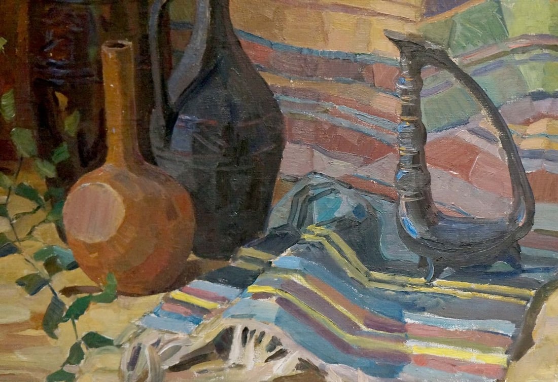 Oil painting East still life Afanasiev Nikolay Grigorievich - 6