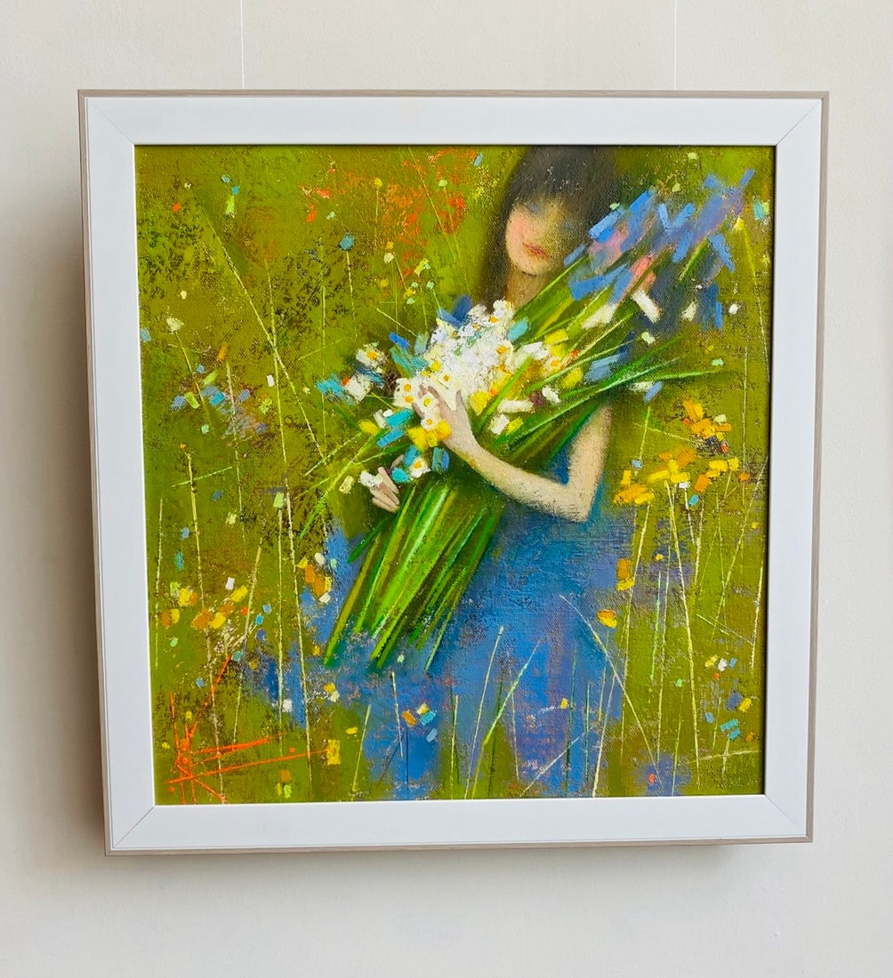 Abstract Oil painting Bouquet Oksana Kyrylenko - 3