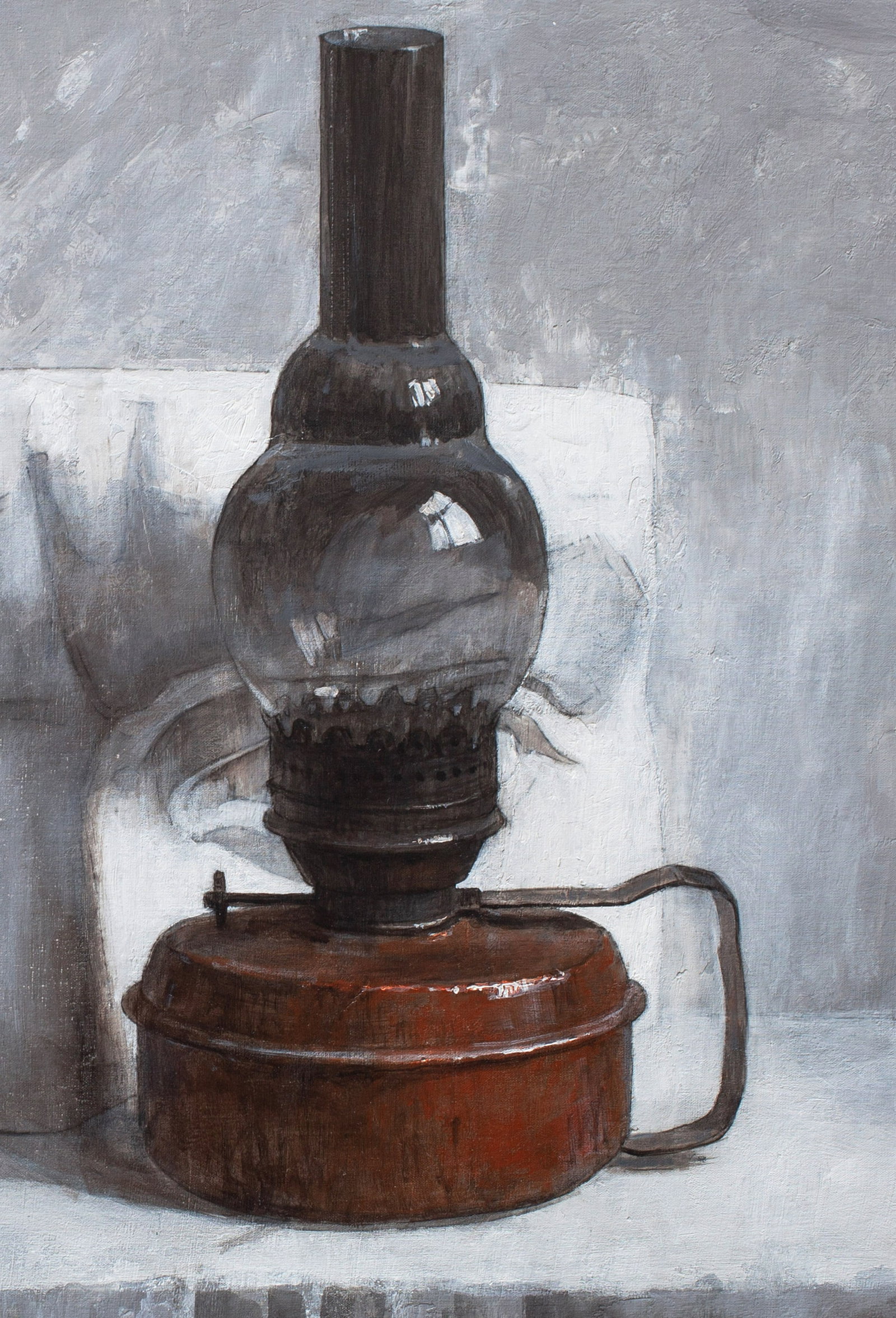Oil painting Eyes of David Ukrainian Artist - 4