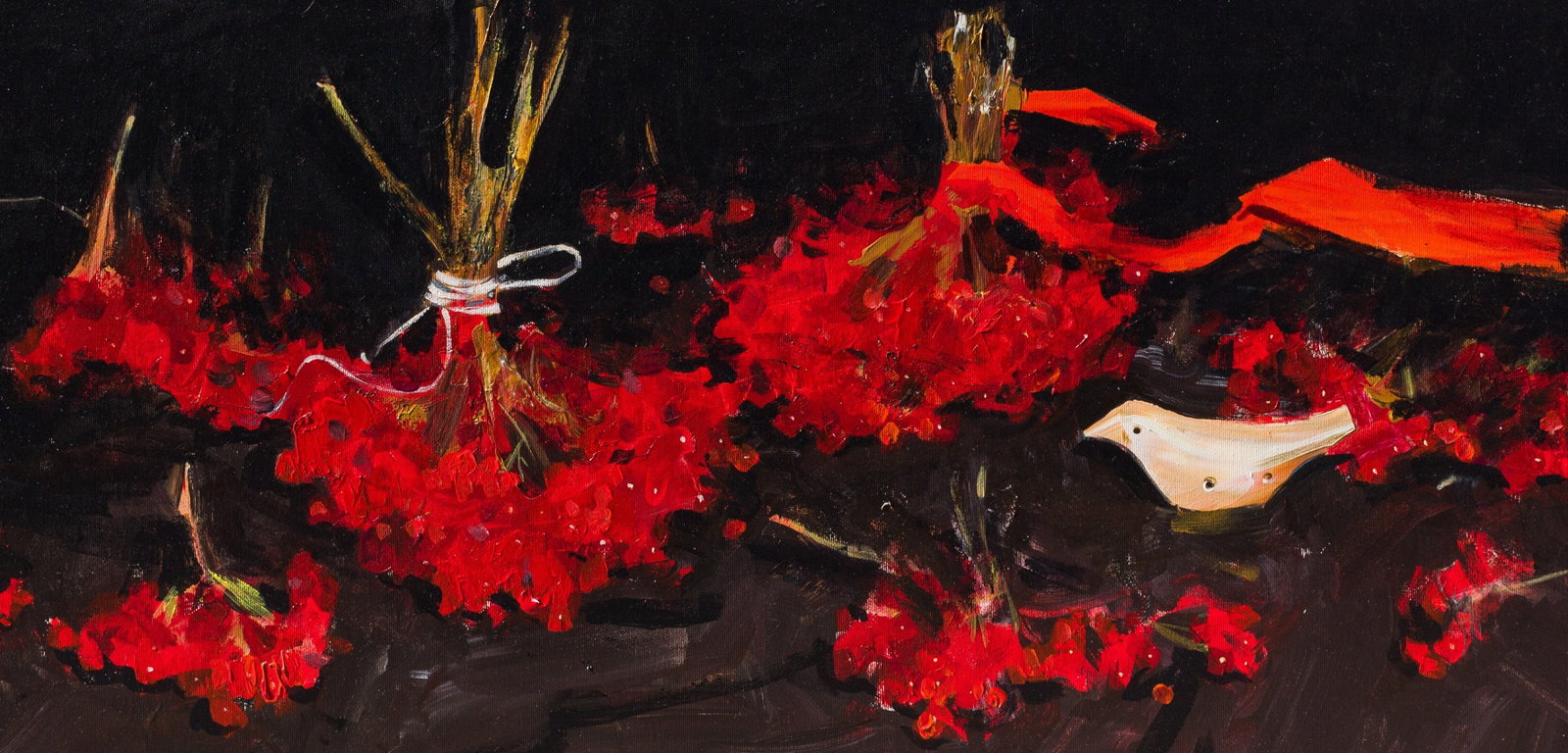 Oil painting Kalina Ukrainian Artist - 2