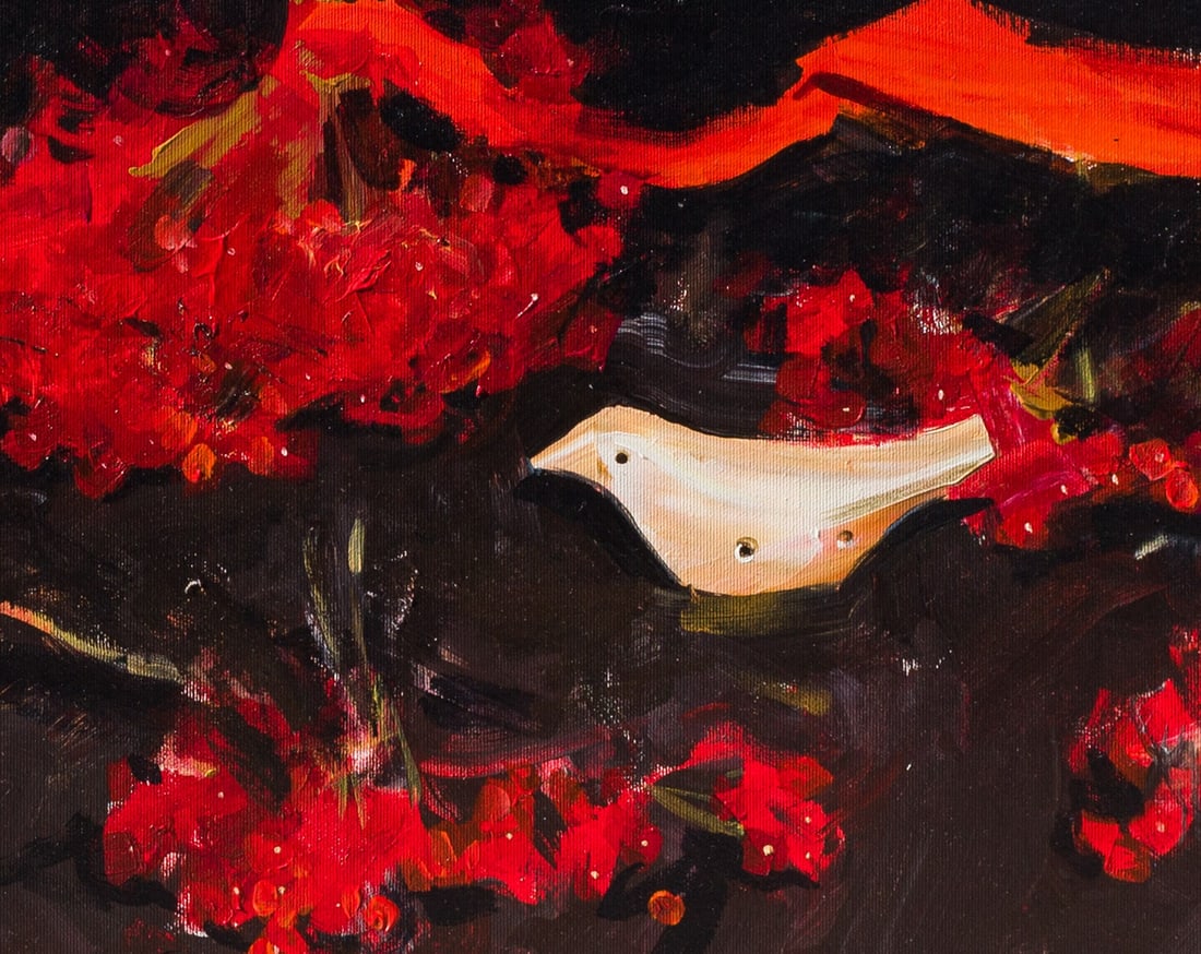 Oil painting Kalina Ukrainian Artist - 4