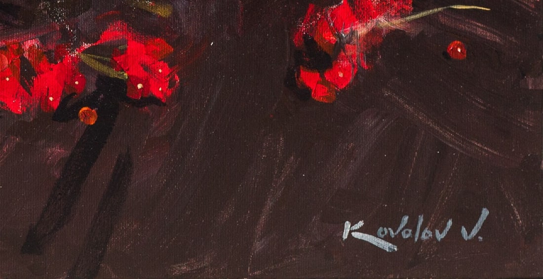 Oil painting Kalina Ukrainian Artist - 5