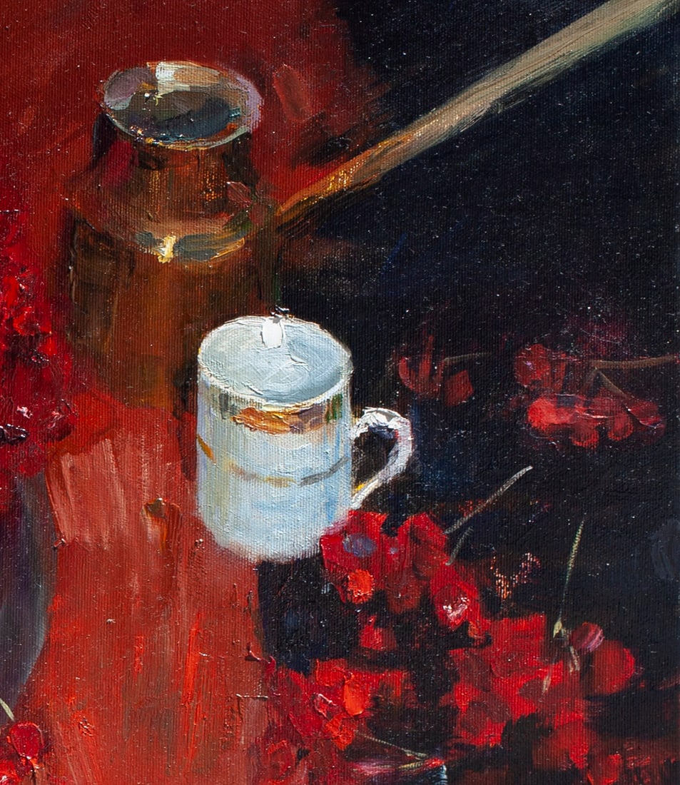 Oil painting Kalina Ukrainian Artist - 3