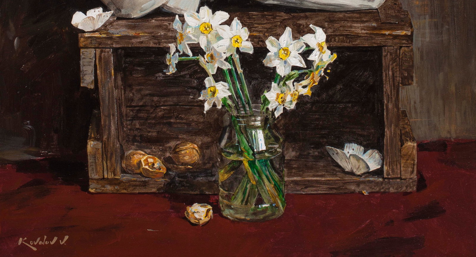 Oil painting Narcissism Ukrainian Artist - 2