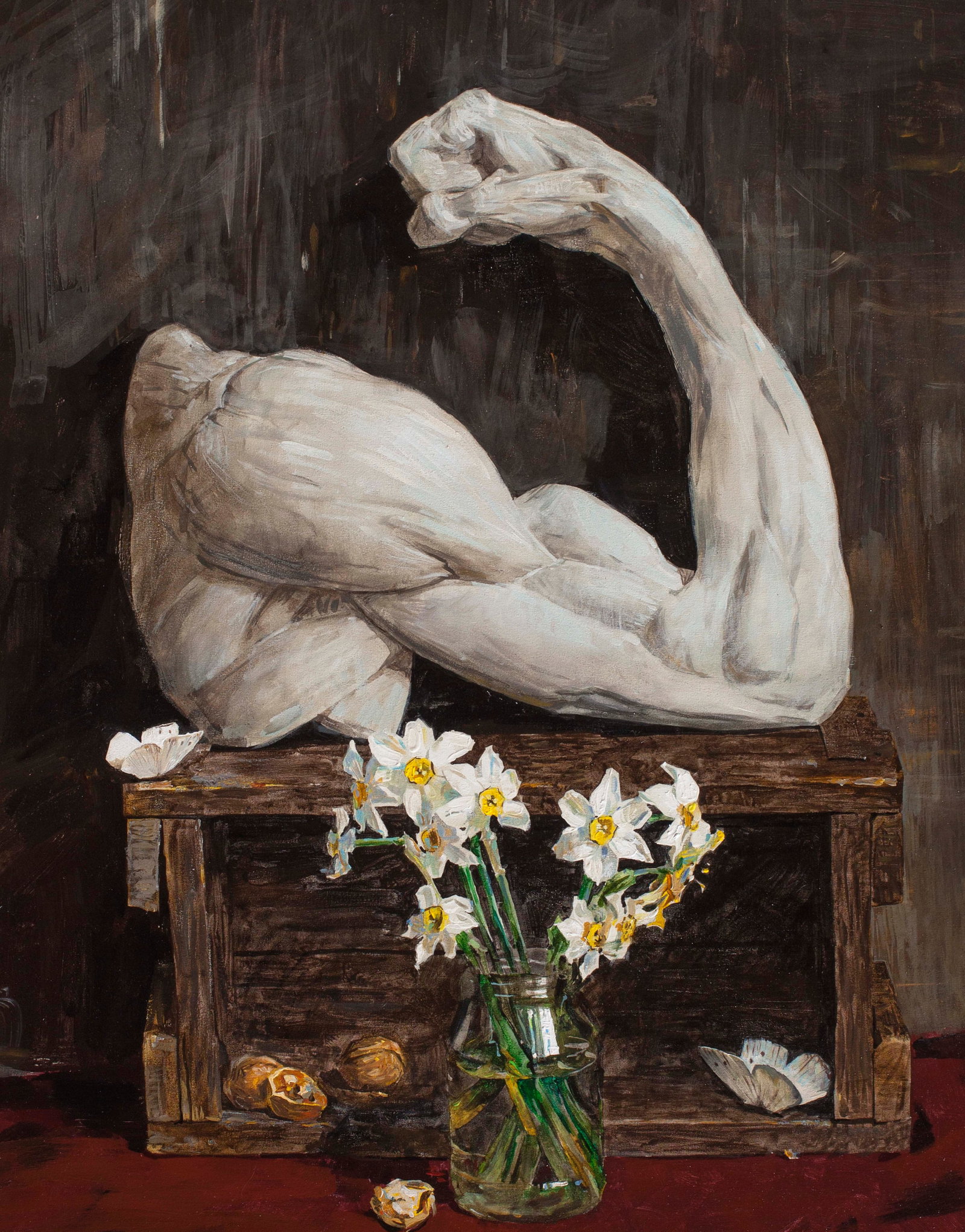 Oil painting Narcissism Ukrainian Artist - 4