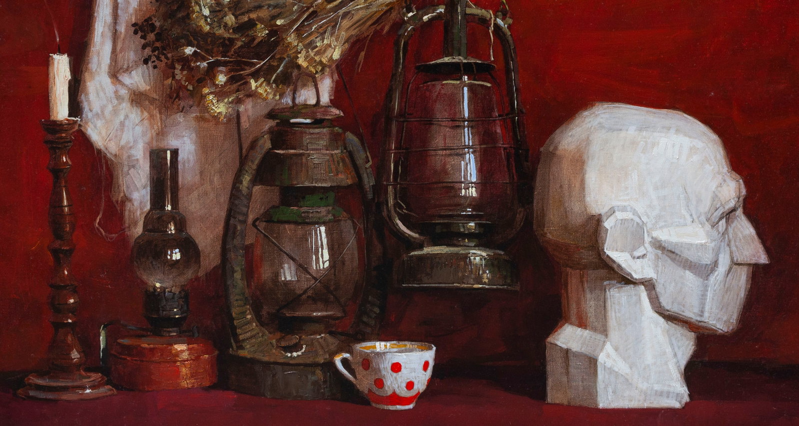 Oil painting November Ukrainian Artist - 2
