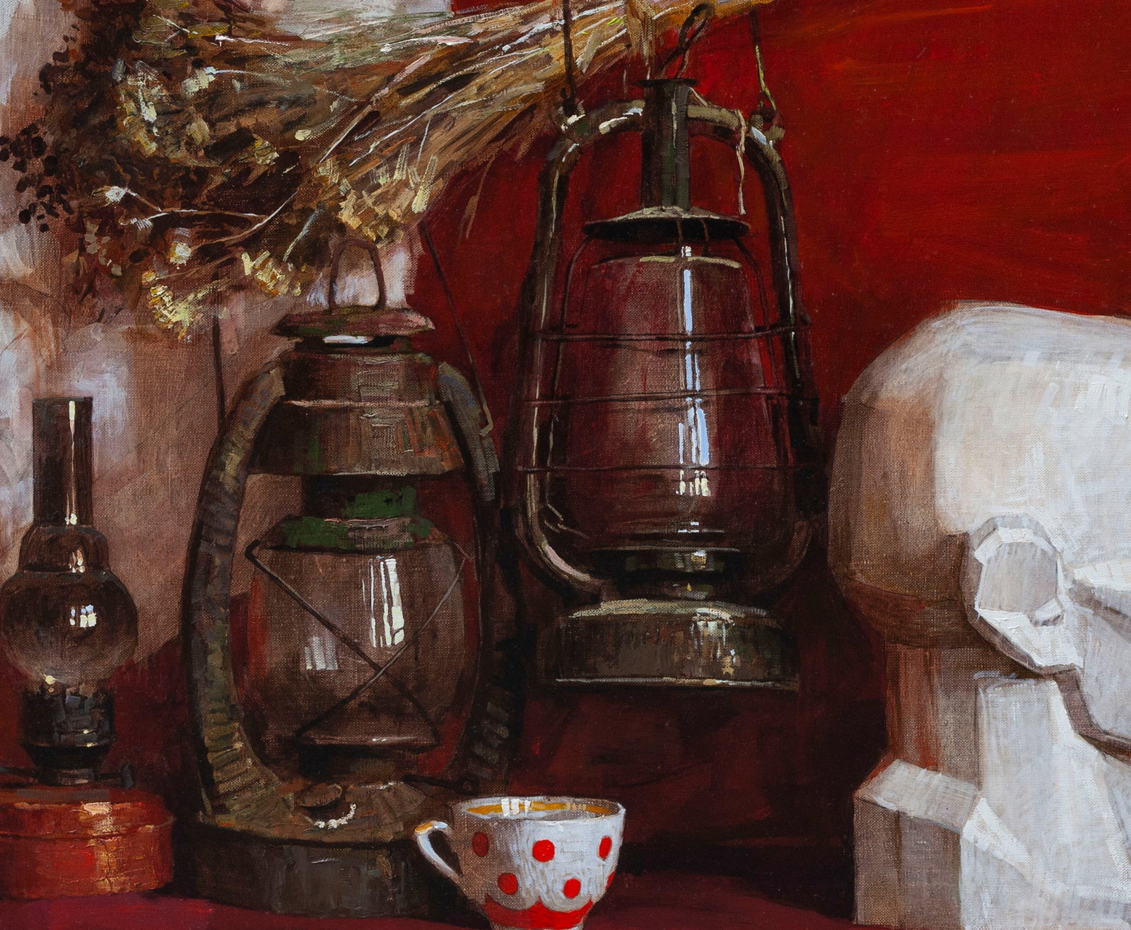 Oil painting November Ukrainian Artist - 6