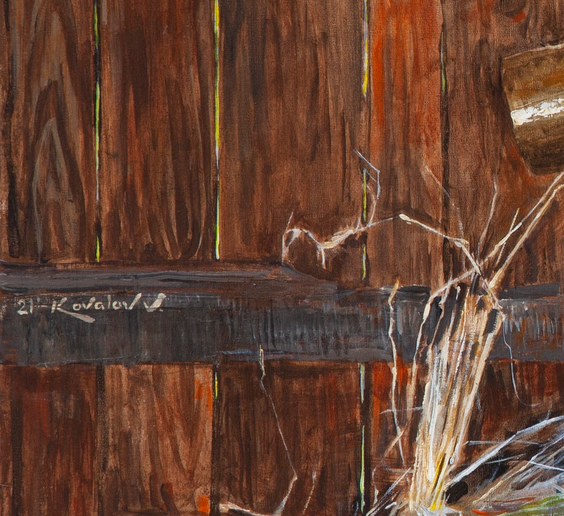 Oil painting September Ukrainian Artist - 4