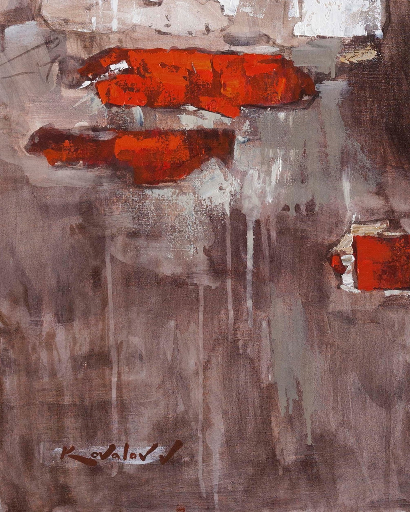 Oil painting Years later Ukrainian Artist - 5