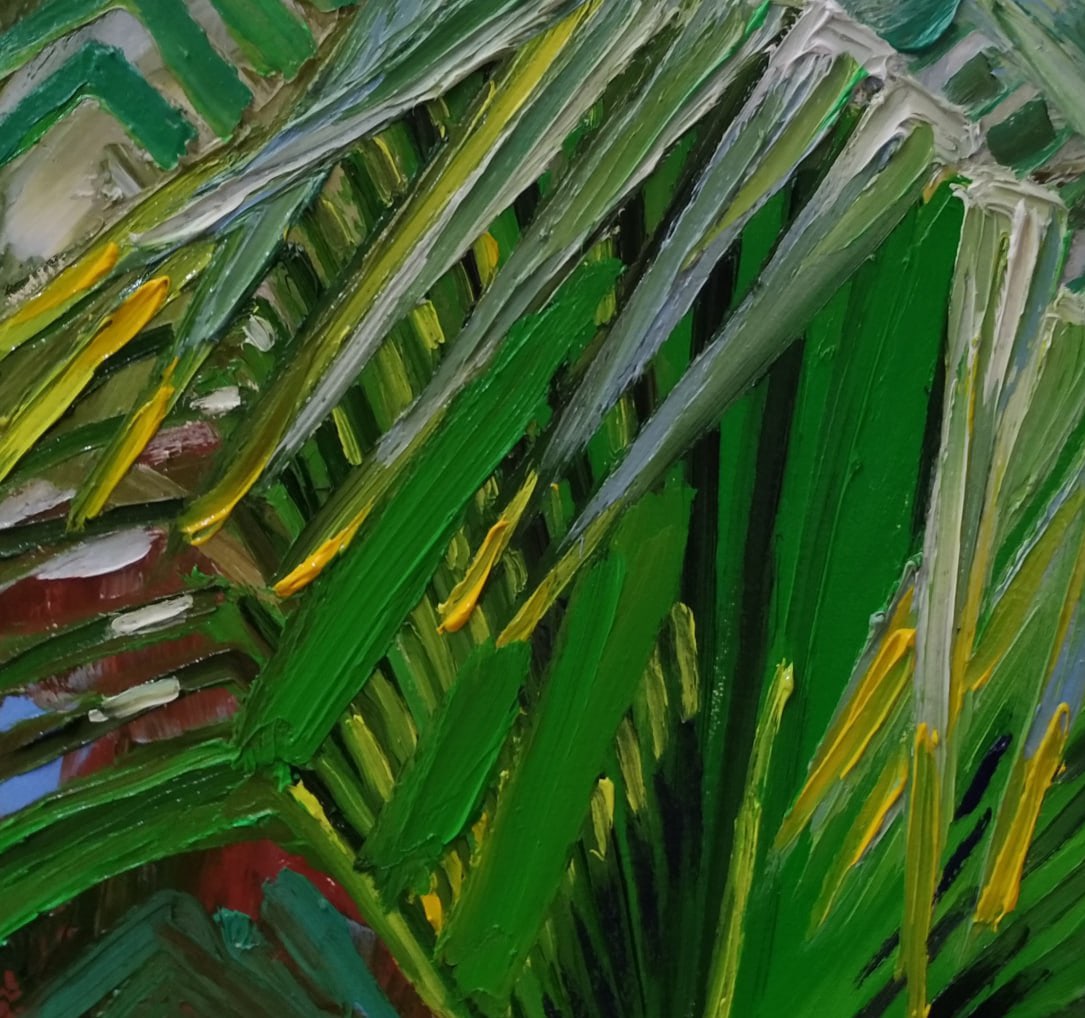 Oil painting Tropics Nina L - 2