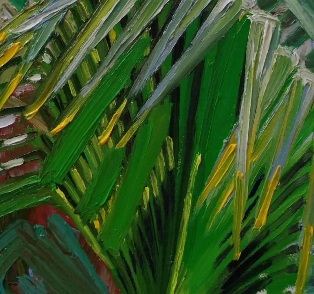 Oil painting Tropics Nina L - 6