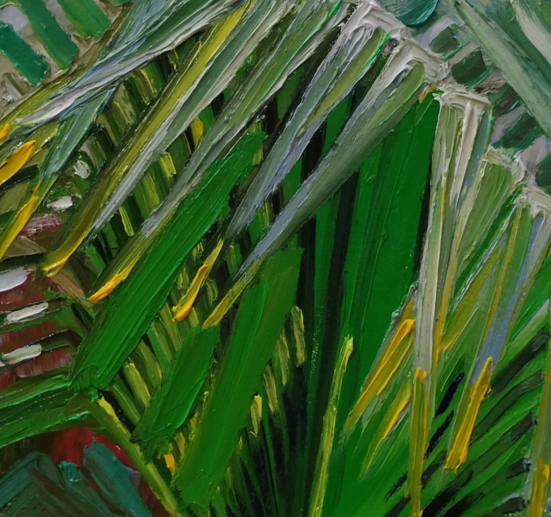 Oil painting Tropics Nina L - 7
