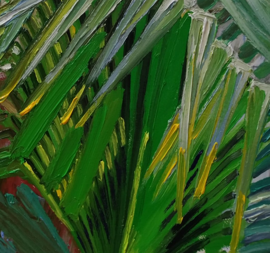 Oil painting Tropics Nina L - 9