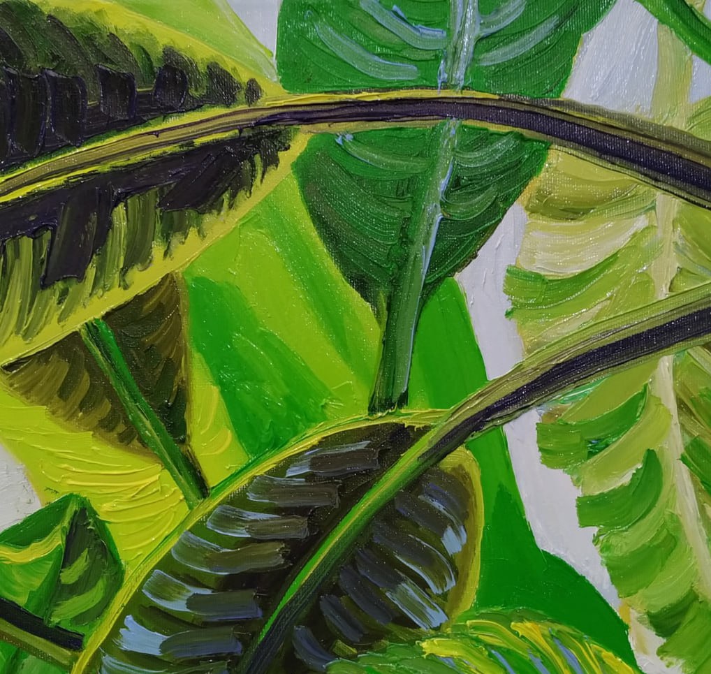 Oil painting Tropics Nina L - 7