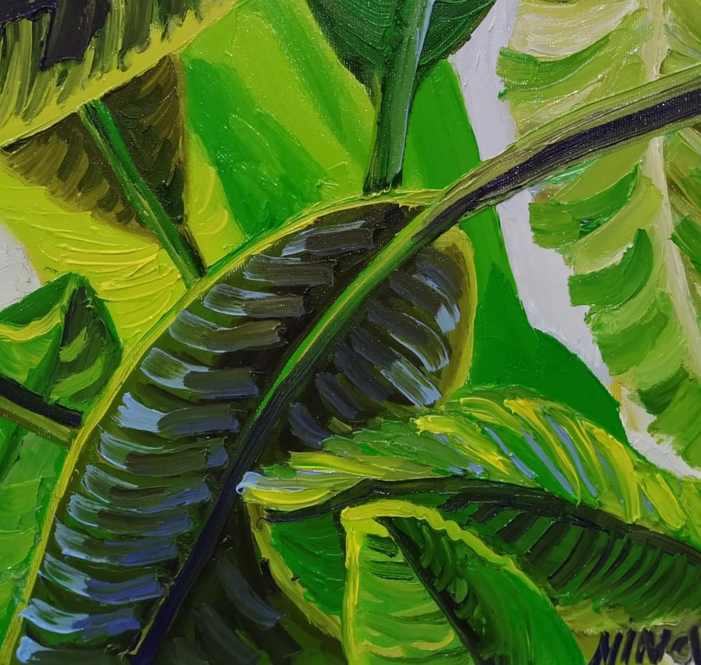 Oil painting Tropics Nina L - 8