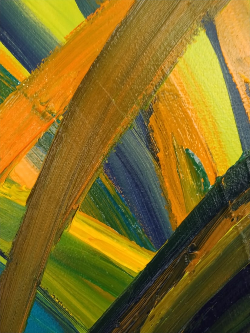 Oil painting Wild tropics Nina L - 8