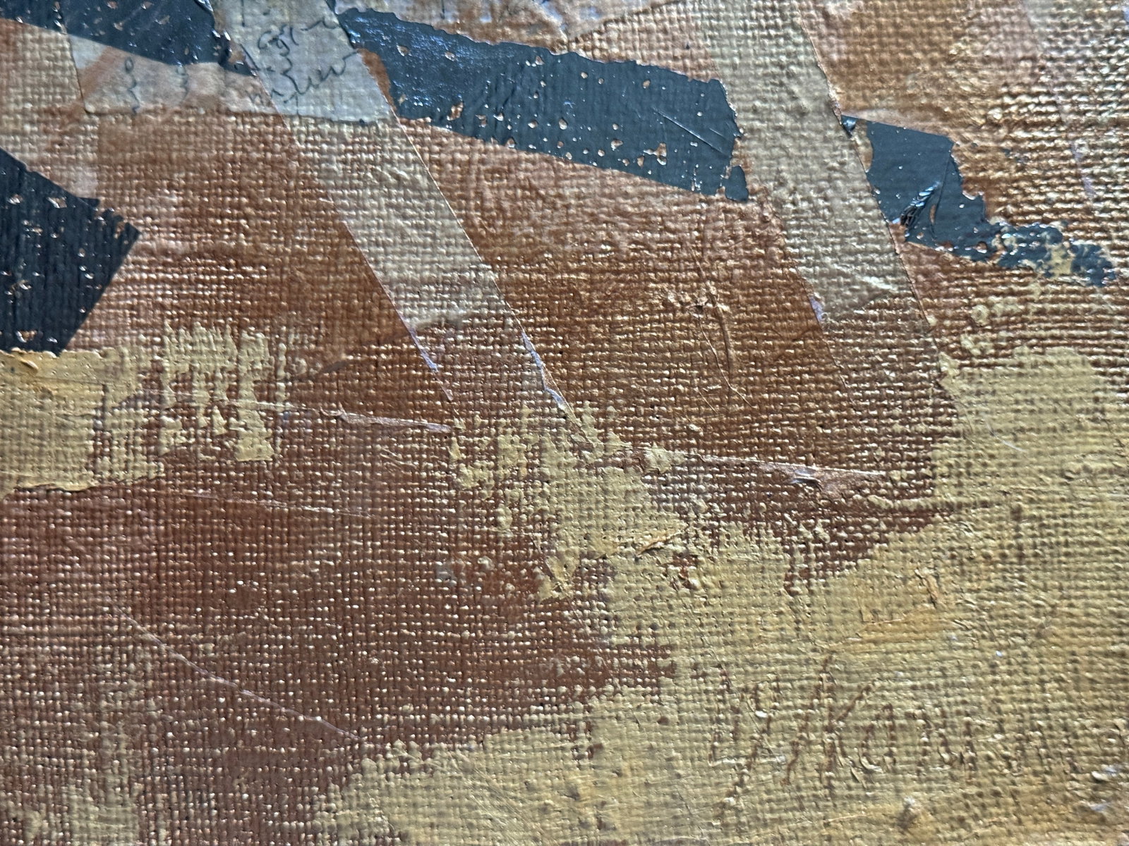 Perception of the author's technique Oil painting with frame Gold K. Leonid - 10