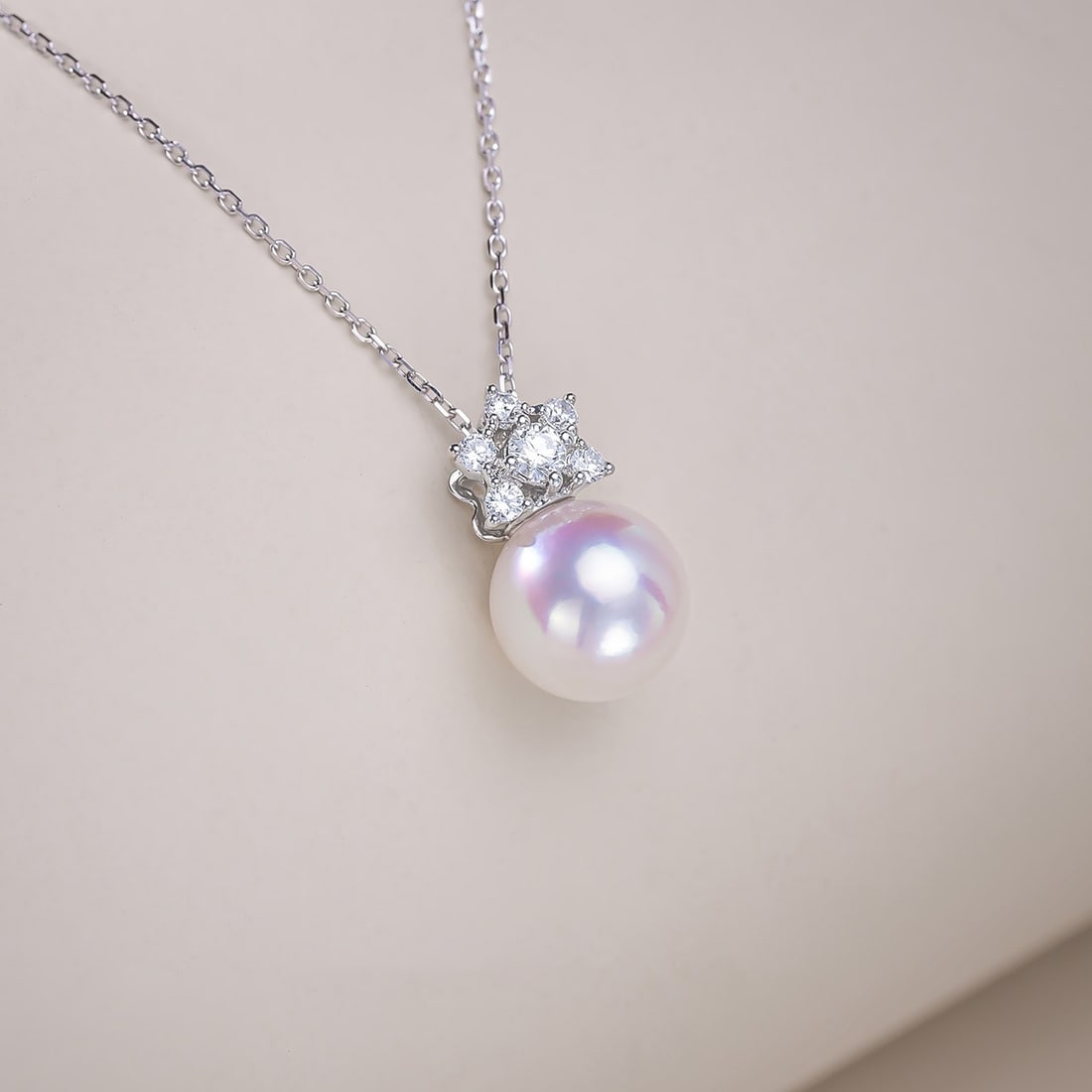 18K Gold AKOYA Pearl Necklace - 2