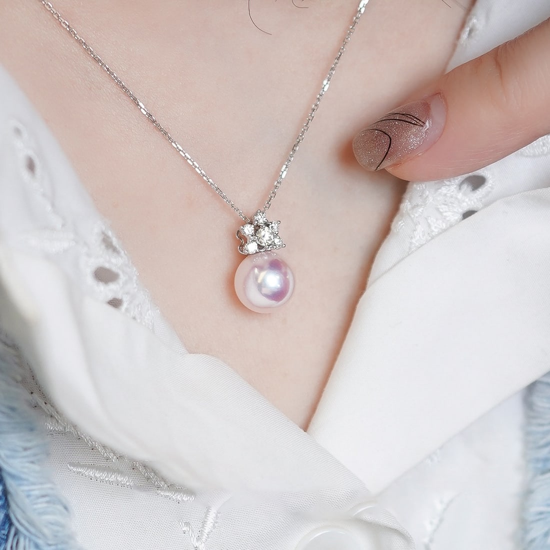 18K Gold AKOYA Pearl Necklace - 3