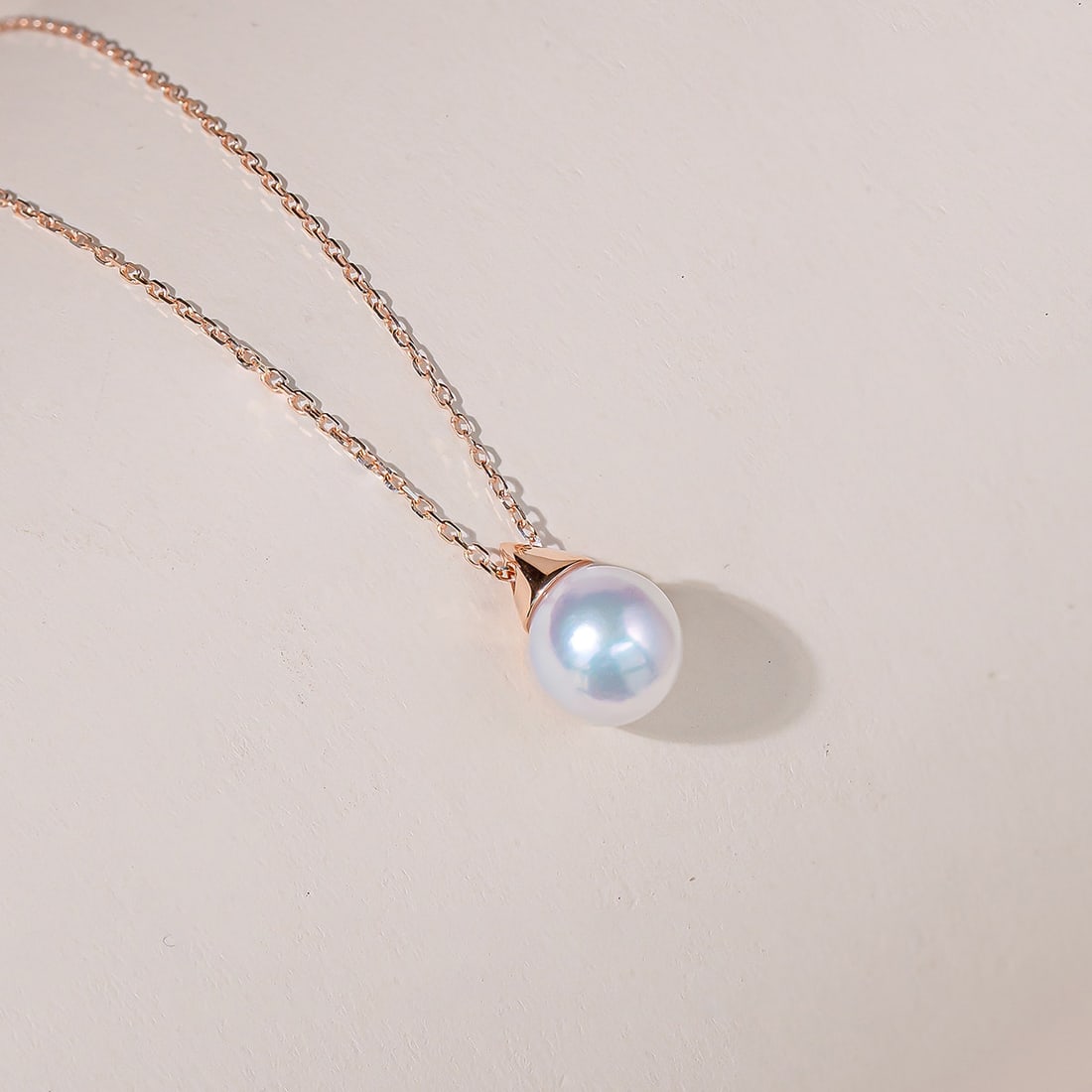 18K Gold Akoya Pearl Necklace - 2