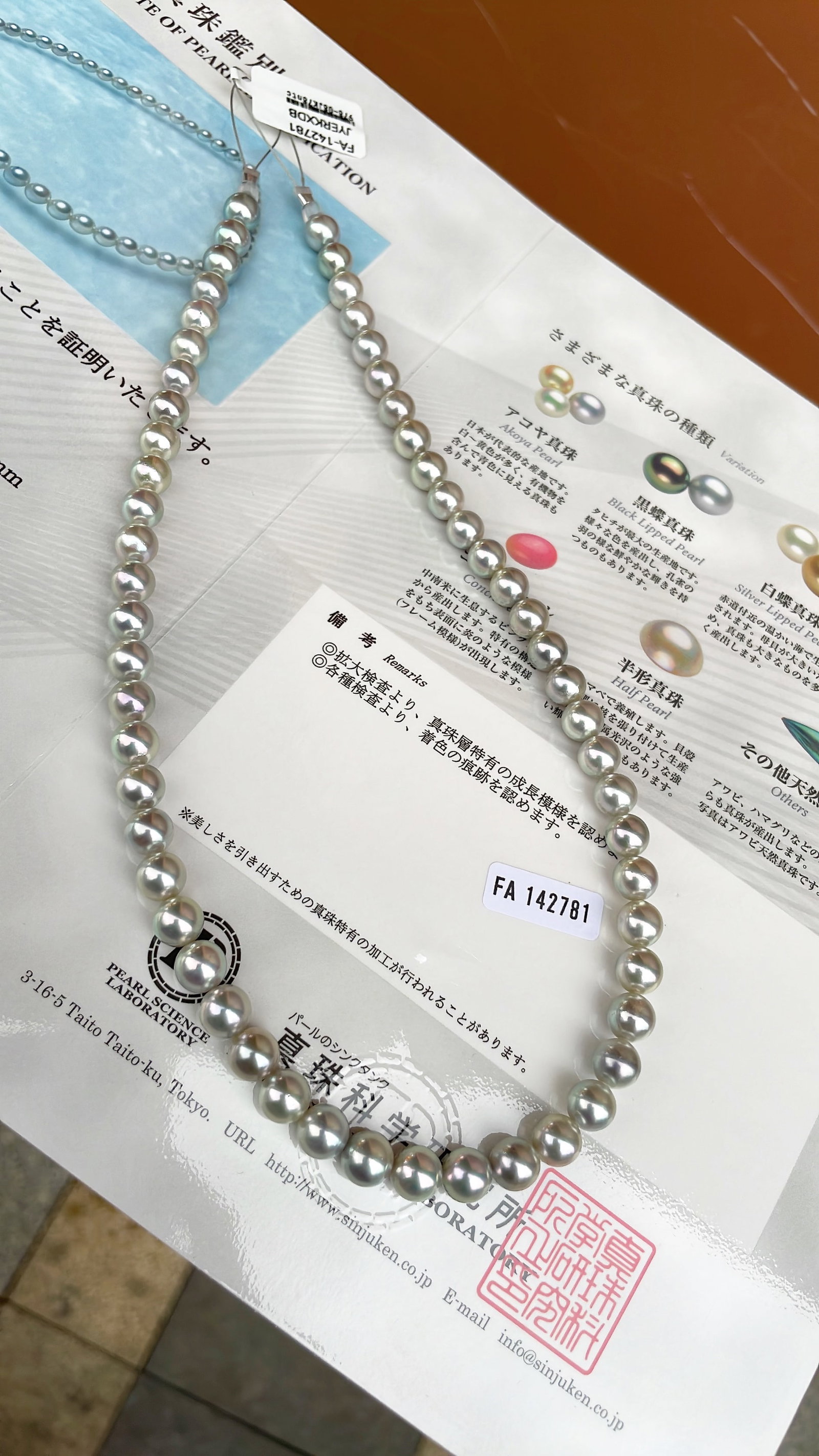 Seawater Pearl Necklace - 5