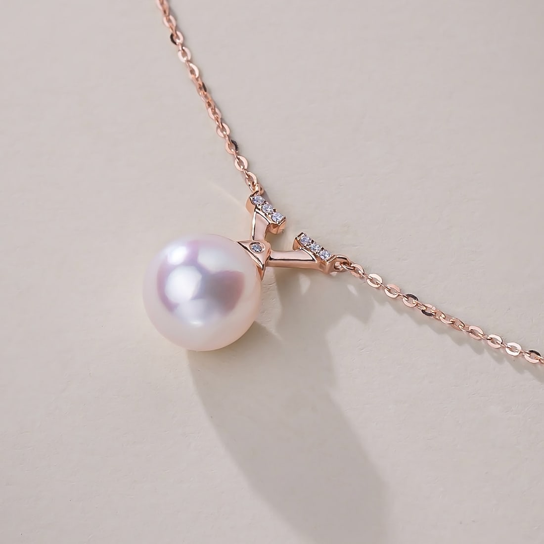 18K Gold AKOYA Pearl Necklace - 3