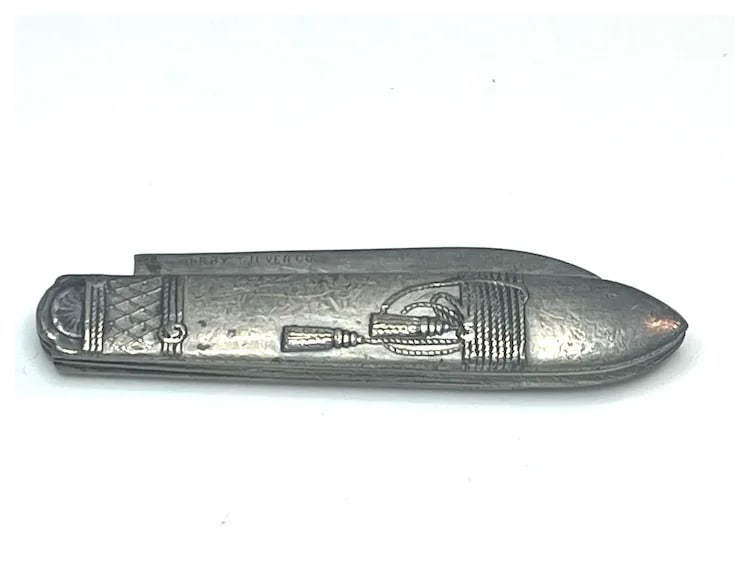 Vintage Derby Silver Co Sterling Pocket Knife - 3