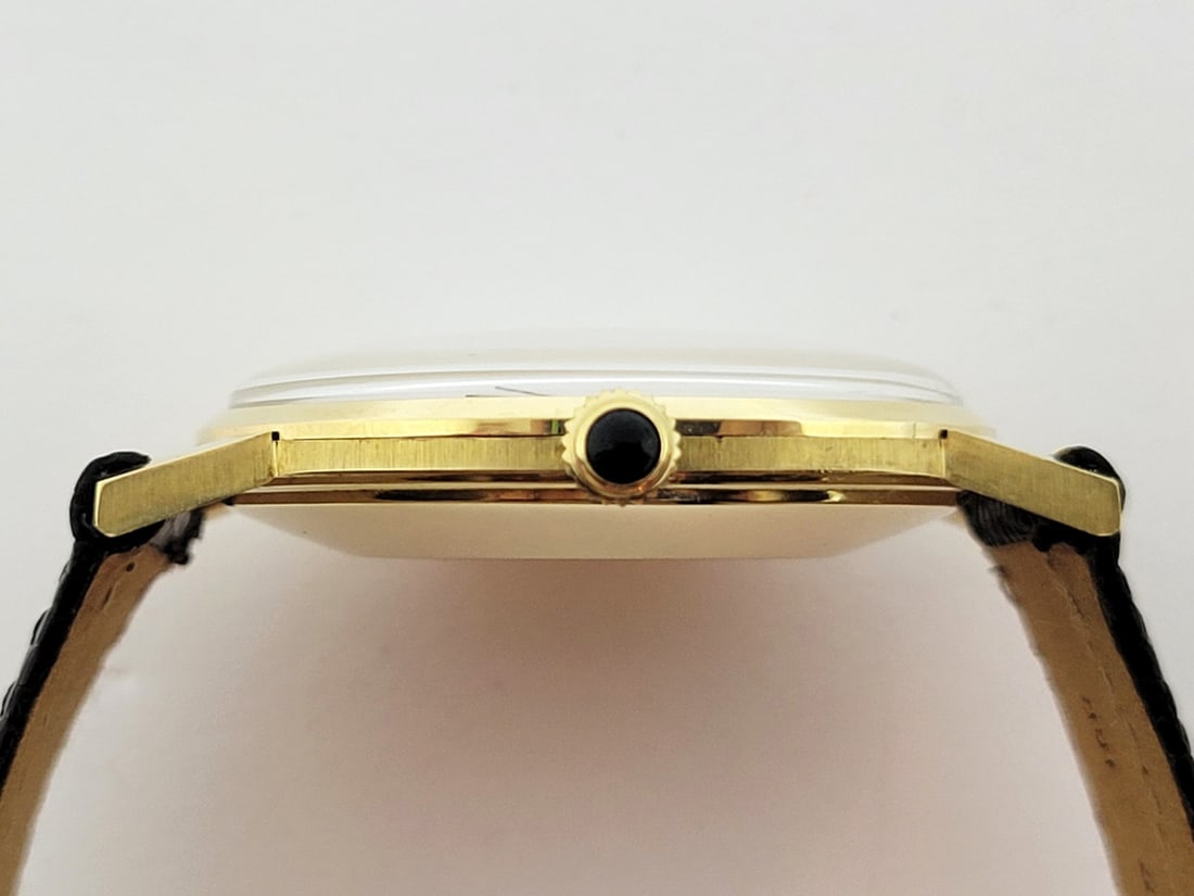 Vintage 18k TOURNEAU Automatic Date Watch 1251 c.1970s Cal 2783* EXLNT* RARE - 4