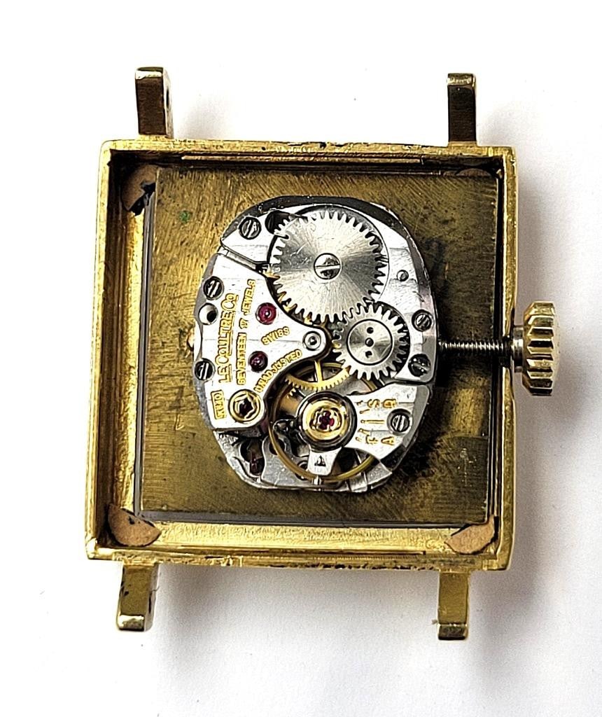 Vintage Ladies 18k JAEGER-LeCOULTRE Winding Watch c.1970s* 6003 1* EXLNT* SERVICED - 11