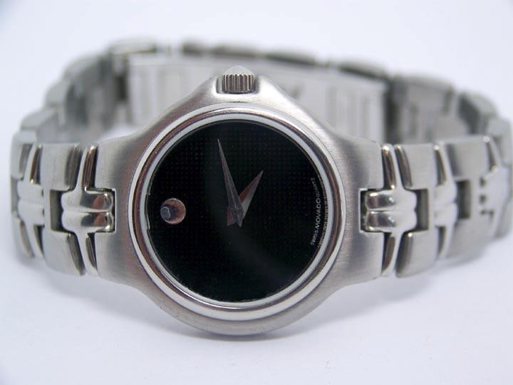 S/Steel MOVADO OLYMPIAN Ladies Quartz watch 84.A1.827.2 * EXLNT Condition - 3