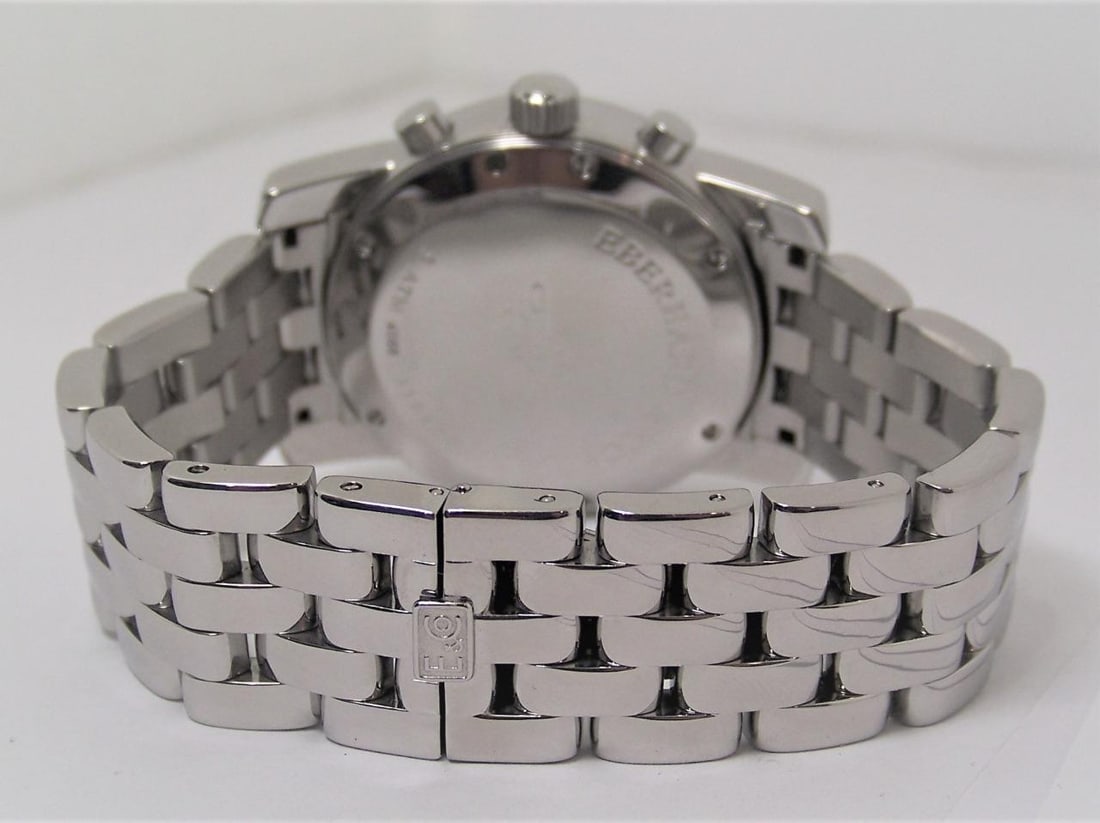 Mens S/Steel EBERHARD & Co. Chrono 4 AUTOMATIC Watch Ref 31041* EXLNT - 3