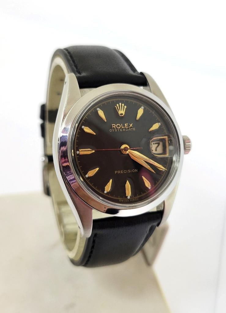 Vintage Men's ROLEX OYSTER PRECISION Ref 6694 Winding Watch c.1957* Good Condition - 3