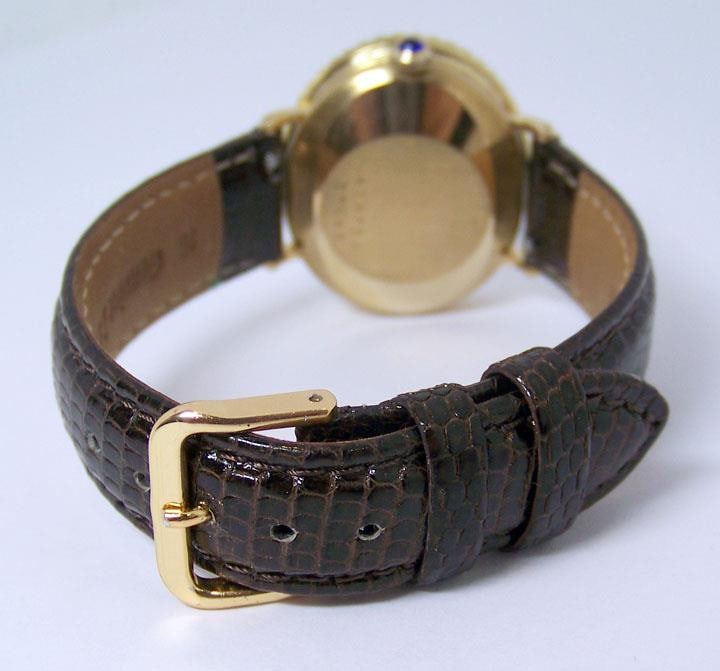 Solid & Heavy 18k BAUME & MERCIER Ladies Watch 37063 w/ 1ct Diamonds FVS1* EXLNT - 6