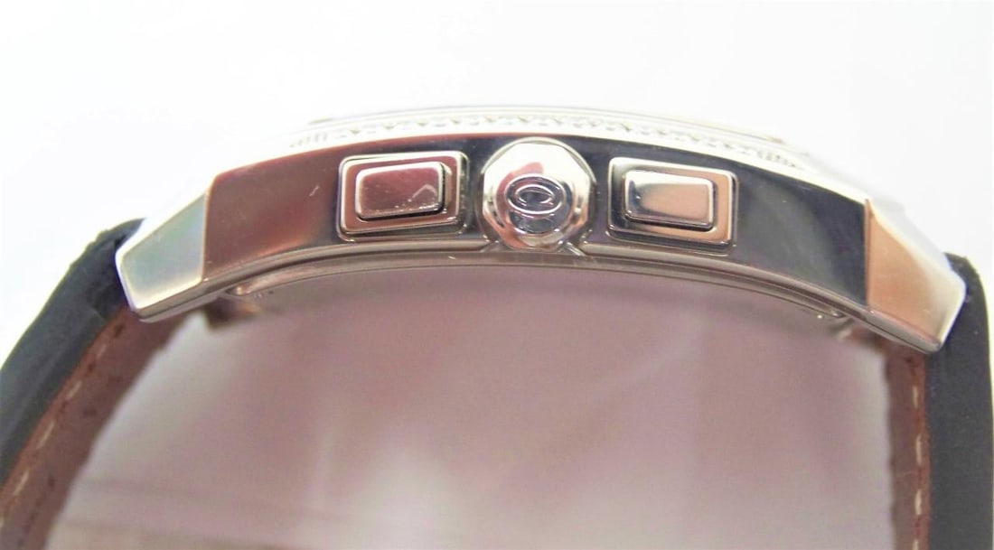 Mens CONCORD Chronograph Watch Ref 14H11491S With Diamonds & Mother of Pearl - 9