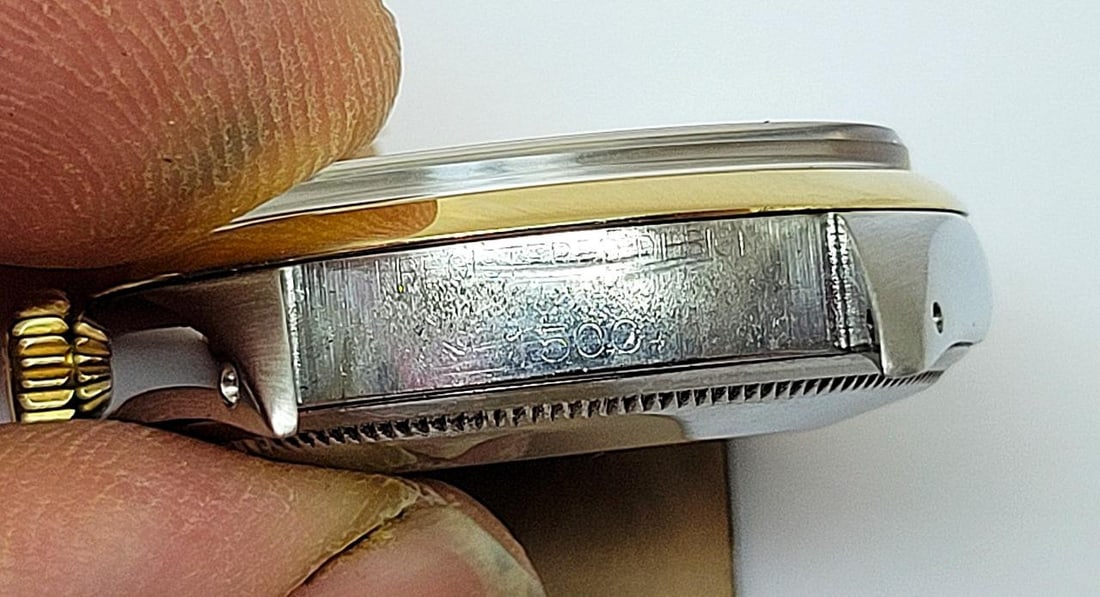 Vintage Steel/18K Mens ROLEX OYSTER DATE Automatic Watch c.1970 Ref 1500* GOOD - 11