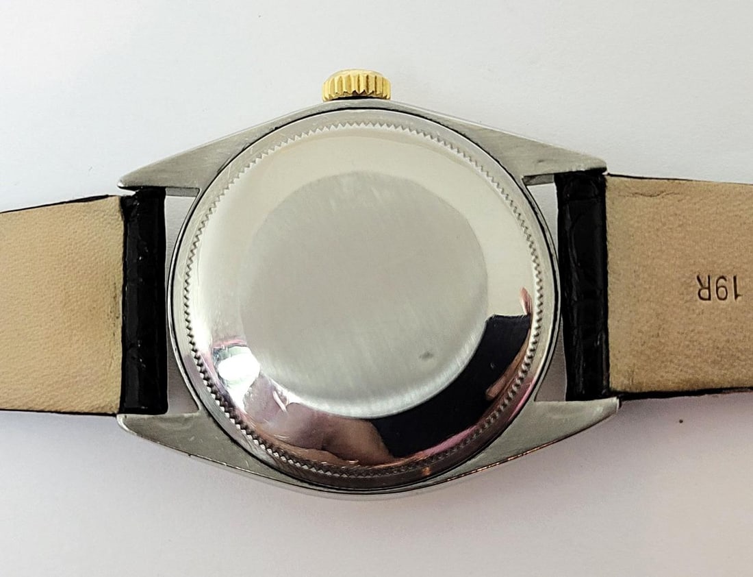 Vintage Steel/18K Mens ROLEX OYSTER DATE Automatic Watch c.1970 Ref 1500* GOOD - 12