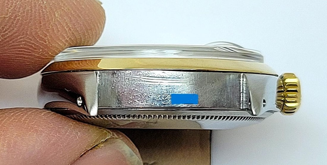 Vintage Steel/18K Mens ROLEX OYSTER DATE Automatic Watch c.1970 Ref 1500* GOOD - 9