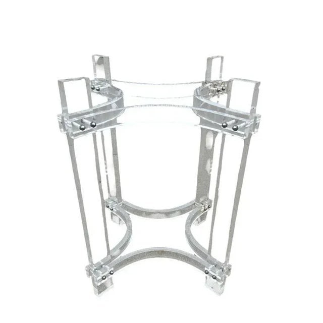 Mid-Century Lucite & Glass Round Dining Table by Charles Hollis Jones - 5