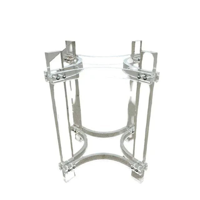 Mid-Century Lucite & Glass Round Dining Table by Charles Hollis Jones - 6