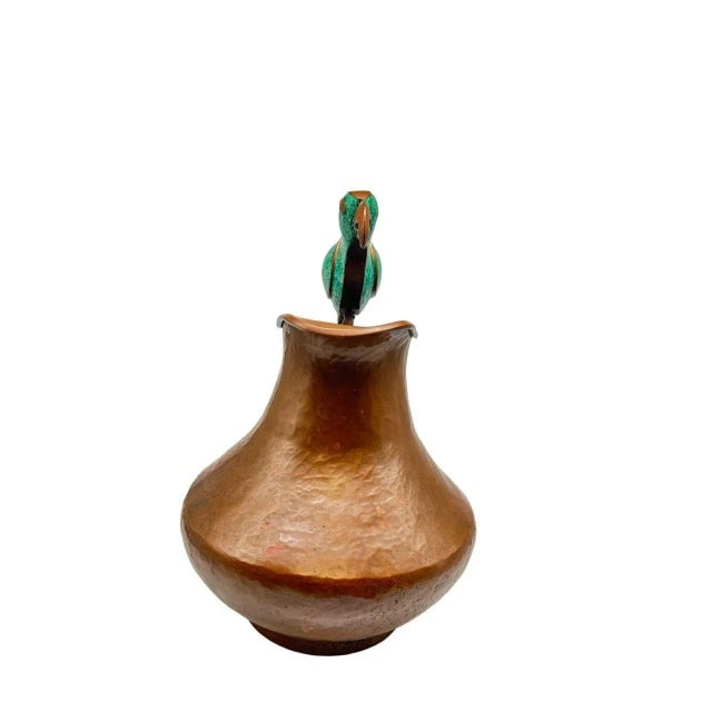 Mid 20th Century Alfredo Villasana Taxco Parrot Pitcher, From Mexico - 2