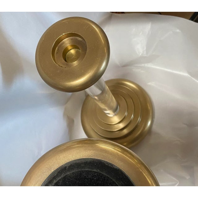 Vintage Candlestick Holders by Charles Hollis Jones - a Pair, Unmarked - 3