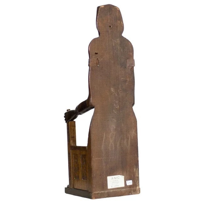 Carved Miniature Egyptian Pharaoh Amenhotep III Throne Jewelry Box - 5