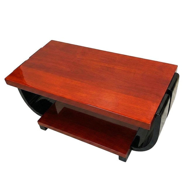 1930s Two-Tone Art Deco Side & Coffee Tables Pair Attributed to Gilbert Rohde for Brown Saltman - 4