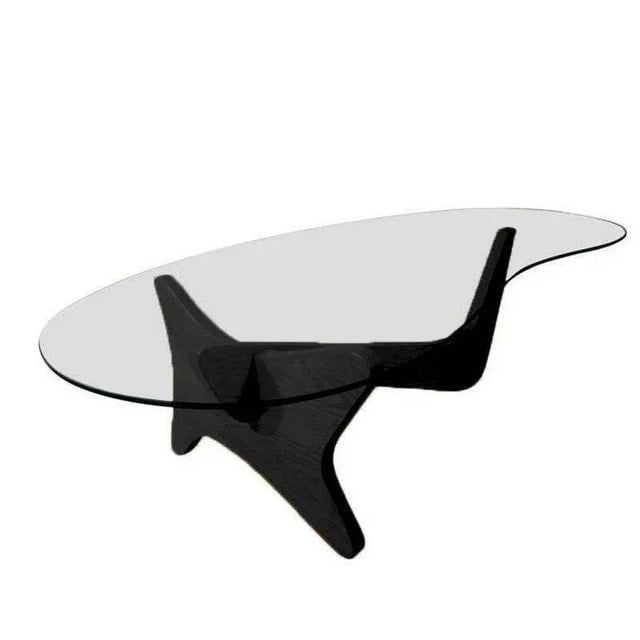 1950s Noguchi Style Biomorphic "Airplane" Coffee Table & Side Table Set of 2 - 3
