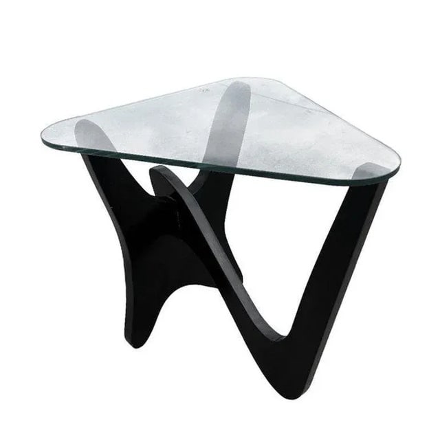 1950s Noguchi Style Biomorphic "Airplane" Coffee Table & Side Table Set of 2 - 7