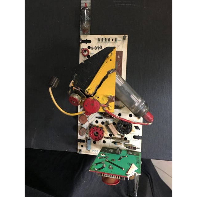 Abstract "My First Tronic" Artography Large Mixed Media Sculpture by Pasqual Bettio - 2