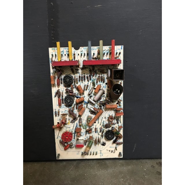 Abstract "My First Tronic" Artography Large Mixed Media Sculpture by Pasqual Bettio - 4