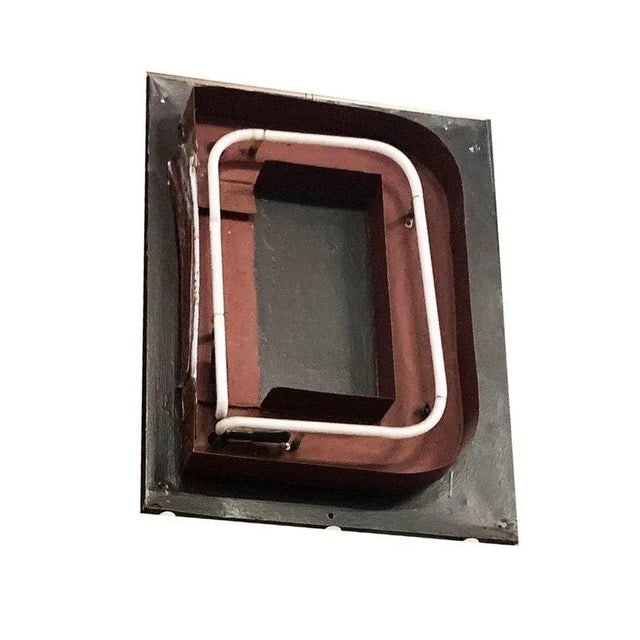 Large Vintage 1930s Neon Marquee Letter "D" From Pan American Auditorium - 6