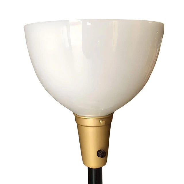 Mid-Century Sculptural Acrylic Tulip Table Lamp Pair by Rougier - 4